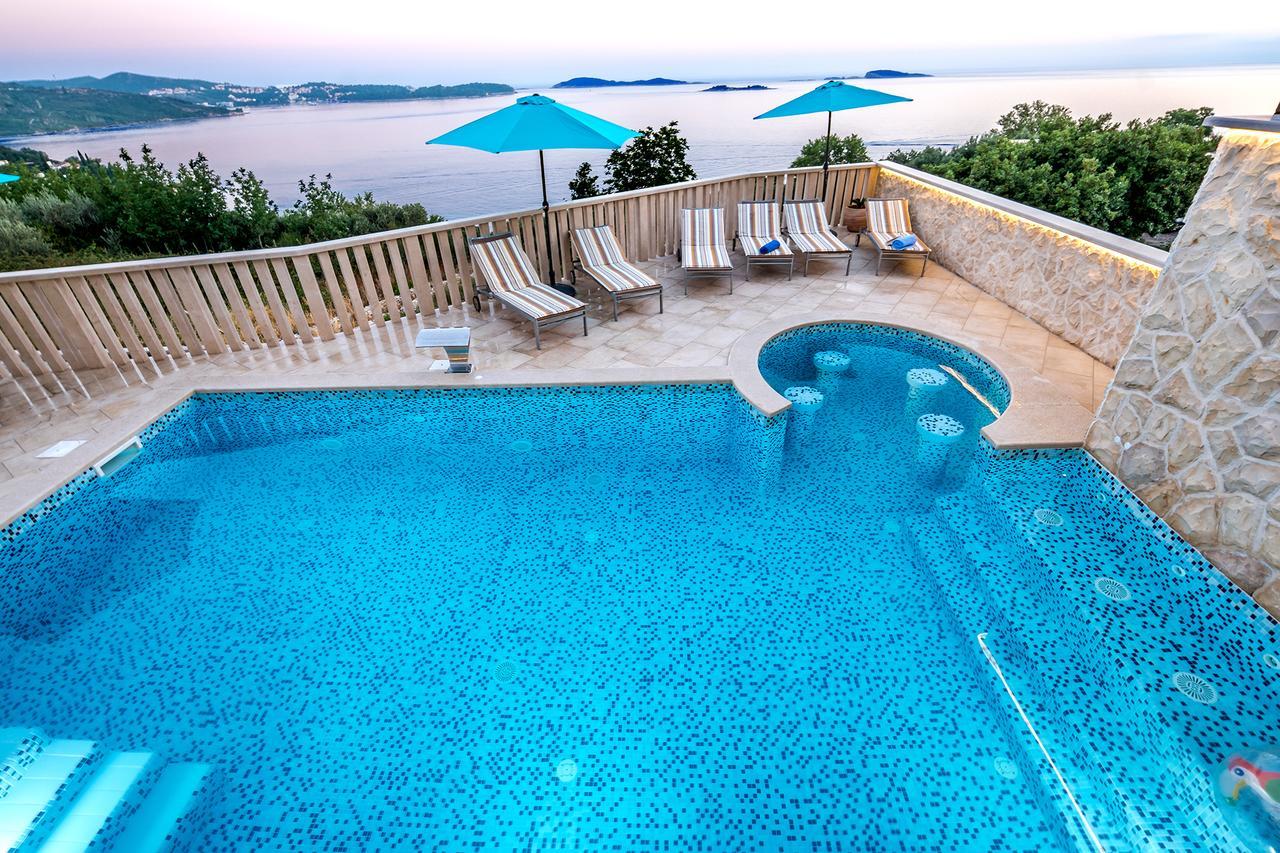 Villa Sunset Mlini Exterior foto